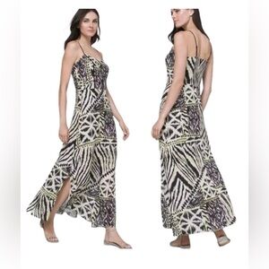 WHBM mixed animal print dress size small